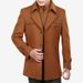 Men's Clothing Winter Hot Style Business Double Collar Men's Woolen Coat Middle Aged And Elderly Loose Wool Plus Cotton Thick Woolen_viptrois.com