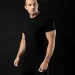 Men's T-Shirts Plain T Shirt Men Fashion Tee Shirts Summer Cotton Short Sleeve Tshirt Fitness Mens Gym Clothing Casual Sports T Shirts 230606_viptrois.com