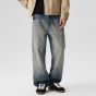 CLEANFIT Jeans Men's Harlan Loose Straight Youth Trendy Brand Long Harlan American Retro Double Craft New Mi Ke K11 Denim Zhiyi Clothes Decoration_viptrois.com