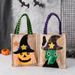 New Halloween Gift Non Woven Handbag Candy Bag Ghost Festival Pumpkin Bag Jewelry Prop Gift Bag_viptrois.com