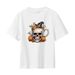 Men's Clothing Foreign Trade Special Halloween T Shirt Men's Skull Short Sleeved Trendy Men's Tops Loose Round Neck Casual Wholesale_viptrois.com