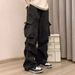 Men's Clothing Summer New Arrival Hot Selling Quick Drying Cargo Pants Men's American Style Parachute Pants Straight Leg Long Pants_viptrois.com