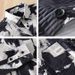 High-quality Long-sleeved Shirt Men's Spring And Autumn New Trendy Brand Handsome Business Temperament Striped Shirt Men's Slim-fit Inch Shirt_viptrois.com