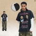Trendy American-style Washed Patchwork Faux Two-piece Long-sleeve T-shirt For Men, Autumn Fashion, Loose Fit_viptrois.com