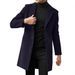 2025 Mode Männer Wolle & Mischungen Herren Casual Business Trenchcoat Herren Freizeit Mantel Männlich Punk Stil Mischungen Staub Mäntel Jacken_viptrois.com