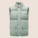 Unisex Quilted Puffer Vest – Lightweight Warm Sleeveless Jacket For Men & Women (Black/Grey/Mint Green, Sizes M-5xl) | Trendy Layering Essential_viptrois.com