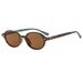 Women's Eyewear Frames Women's Small Frame Nerd Glasses With Myopia Optical Frame Retro Oval Tortoise Shell Anti Blue Light Flat Glasses_viptrois.com