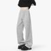 Men's Wheat Ear Pattern Thickened Casual Sweatpants Loose Straight Leg Wide Leg Flowy Heavyweight Long Pants Winter New Style_viptrois.com