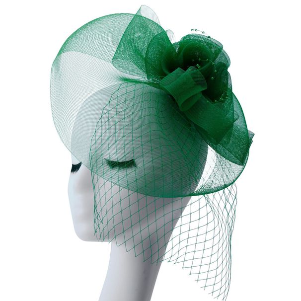 Popular Feather Headdresses, Horse Racing Festival Cocktail Party Stage Performance Cheongsam Hair Accessories, Yangko Square Dance Headpieces_viptrois.com