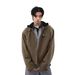 Men's Clothing American Style Retro Faux Two Piece Work Jacket For Men, New Spring 2025, Loose Fitting Streetwear Style Outerwear Top._viptrois.com