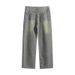 Men's Clothing Versatile Spring And Autumn Jacket Jacquard Casual Trend Lapel Shirt Wide Leg Pants_viptrois.com
