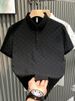 Internet Famous Half European Product Niche, High-end And Trendy Brand, Light Luxury Men's T-shirt, Short Sleeved_viptrois.com