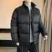 Winter Thickened Cotton Padded Jacket Plus Velvet Cotton Padded Jacket Hong Kong Style Outdoor Warmth Casual Slimming Unisex Jacket_viptrois.com