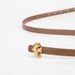 Leather Thin Belt Women's Flower Simple Belt Versatile Decoration Paired With Pants Dresses Belts_viptrois.com