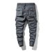 Men's Clothing Men's American Streetwear Cargo Pants With Zipper & Multi-Pockets - Slim Fit Jogger Pants In Khaki, Black, Army Green & Grey_viptrois.com