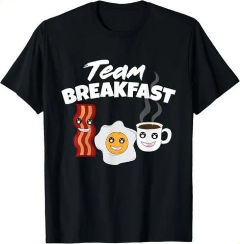 T-shirtt-shirtfunny Team Breakfast Coffee 2026 Eggs Bacon Morning_viptrois.com