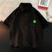 Men's Clothing Cityboy Shirt Short Sleeve Summer Five Point Half Sleeve High End Sense Of Handsome Shirt_viptrois.com
