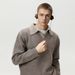 Old Money Two-Piece Turn-Down Sweater For Men, Autumn And Winter Style, High-End Polo Collar Knitwear, Warm_viptrois.com