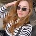 RETRO ROUND - Unisex Frameless Sunglasses (Vintage-Inspired Shades, Lightweight Metal Frame, Hot Seller)_viptrois.com