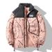 Winter New Men's And Women's Trends Hong Kong Style Youth Fashion Casual Versatile Stand-up Collar Windproof Warm Jacket_viptrois.com