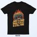 Just A Dad Whose Playlist Is Still Fire T-Shirt Mens Womens Tees Top_viptrois.com