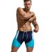 Men's Clothing New Fashion Color Matching Men's Five Point Swimming Trunks Youth Nylon Quick Drying Hot Spring Swimming Trunks Beach Beach Pants_viptrois.com
