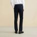Autumn Thickened Business Men's Fit Straight-leg Micro-elastic Casual Pants Men's Waist Ribbon Tensilk Smooth Crisp Pants_viptrois.com