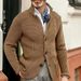 Loom Autumn Winter New Export Warm Knitwear Long Sleeve Turn-down Collar Versatile Solid Color Trendy Slim Fit European_viptrois.com