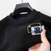 Men's Fleece-Lined Sweater – Anti-Pilling Thermal Knit Pullover, Thickened Polyester Crewneck Long-Sleeve Top For Winter, Soft Brushed Interior_viptrois.com