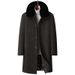 Men's Clothing New winter long plus velvet thickened detachable fur collar coat windbreaker middle aged and elderly men's warm coat dad wear_viptrois.com
