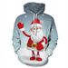Pure European American Christmas Hooded Sweatshirt For Men 3D Digital Print Casual Long Sleeve Jacket Spring And Autumn_viptrois.com