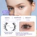 Natural Style Magnetic False Eyelashes Set - Mink Hair, Glue Free & Reusable (Easy To Apply, Lightweight Comfort)_viptrois.com