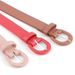New Solid Color Needle Button Women's Fashion Decoration Jeans Versatile Simple Casual Pants Belt for Women_viptrois.com