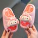Summer Girls' Sandals and Princess Cartoon Indoor Anti slip Bathroom Shower Cute Soft Sole Children's Slippers_viptrois.com