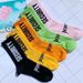 Shoe Accessories Socks For Men And Women Mid Tube Street Fashion Ins Sports Hip Hop Street Letters College Style Long Tube Cotton Socks_viptrois.com
