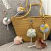 Bag Charm Fruit Keychain Cute Candy Mobile Phone Accessories Car Keychain Plush Bag Pendant Creative Gift_viptrois.com
