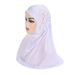 Beautiful Malaysian girl's gauze scarf, ice silk fabric, side lace lace, hot diamond headscarf H027_viptrois.com