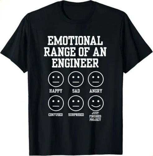 2026 T-shirtt-shirtemotional Range Of An Engineer Funny Engineeri_viptrois.com
