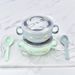 Babies Feeding Bowl Stainless Steel Insulation Bowl Spoon Sets Children Tableware Cartoon Printed Kids Food Bowl Convenient_viptrois.com