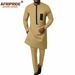 Men's clothing African national cotton men's casual set_viptrois.com