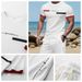 Printing Summer Printing Short Sleeved Casual Sports T Shirt Set Men's 3D Digital Set_viptrois.com
