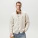 Nordmann Vintage Color-Block Embroidered Crew Neck Cardigan For Men, Autumn Winter Cable Knit Texture Knitwear, Lazy Versatile_viptrois.com