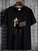 Lenny Kravitz Stark Microphone Officially Licensed Adult T Shirt Versatile Graphic Comfortable Fashion Designer Clothes Stretched Unisex Summer_viptrois.com