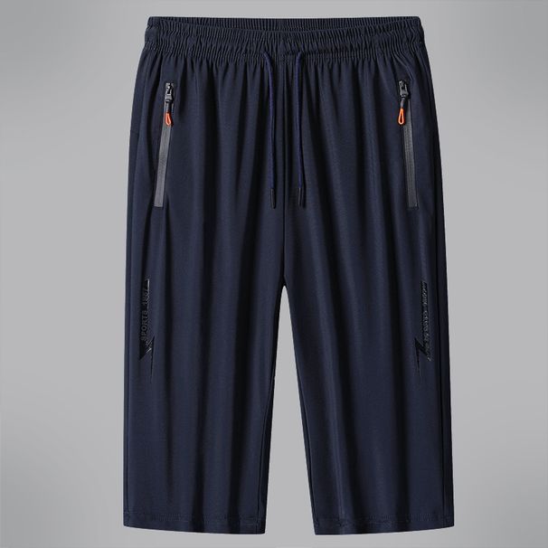 Men's Clothing Ice Silk Nylon Quick Drying Thin Breathable Quick Drying Casual Ice Sense Shorts Men_viptrois.com