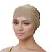 Elegant Crystal Linen Hijab – Two-Layer Full Cover Scarf With Cross Design (Arabic Style Headscarf For Women)_viptrois.com