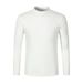 Semi-turtleneck Men's Bottoming Shirt Double-sided Velvet German Velvet Autumn Clothes Autumn And Winter Thermal Underwear Solid Color Casual Long_viptrois.com