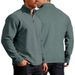 Men's Fleece Half-Zip Stand Collar Long Sleeve Sweatshirt - Winter Warm Pullover For Casual & Outdoor (Khaki, Dark Gray, Black, Coffee, Navy)_viptrois.com
