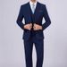 Men's Clothing men's three piece suits men's suits style slim casual groom best man wedding dress_viptrois.com