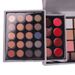 MISS ROSE Professional Makeup Bag With Multi-Color Eyeshadow Palette – Stylish & Portable Cosmetic Organizer For Women_viptrois.com