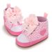 Mother & Kids Foreign Trade Baby Shoes 0-1 Years Old Pink Girl Bow Spring And Autumn Toddler Shoes_viptrois.com